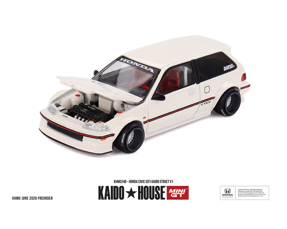 PRE-ORDER Honda Civic (EF) Kaido Street V1 (Kaido House x Mini GT