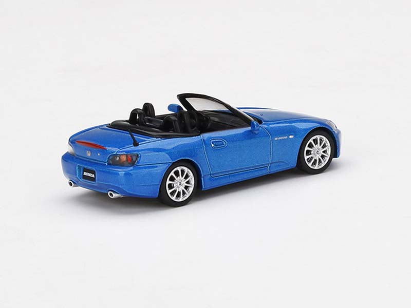CHASE Honda S2000 (AP2) Laguna Blue Pearl (Mini GT) Diecast 1:64 Scale Model Car - TSM MGT00287