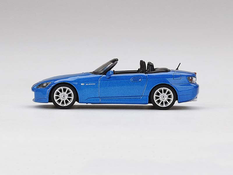 CHASE Honda S2000 (AP2) Laguna Blue Pearl (Mini GT) Diecast 1:64 Scale Model Car - TSM MGT00287