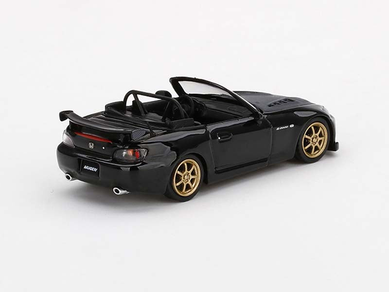 CHASE Honda S2000 (AP2) MUGEN Berlina Black (Mini GT) Diecast 1:64 Scale Model Car - TSM MGT00309
