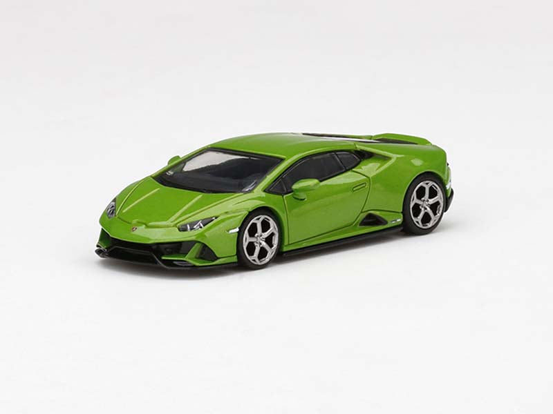 CHASE Lamborghini Huracán EVO Verde Mantis (Mini GT) Diecast 1:64 Scale Model Car - TSM MGT00328