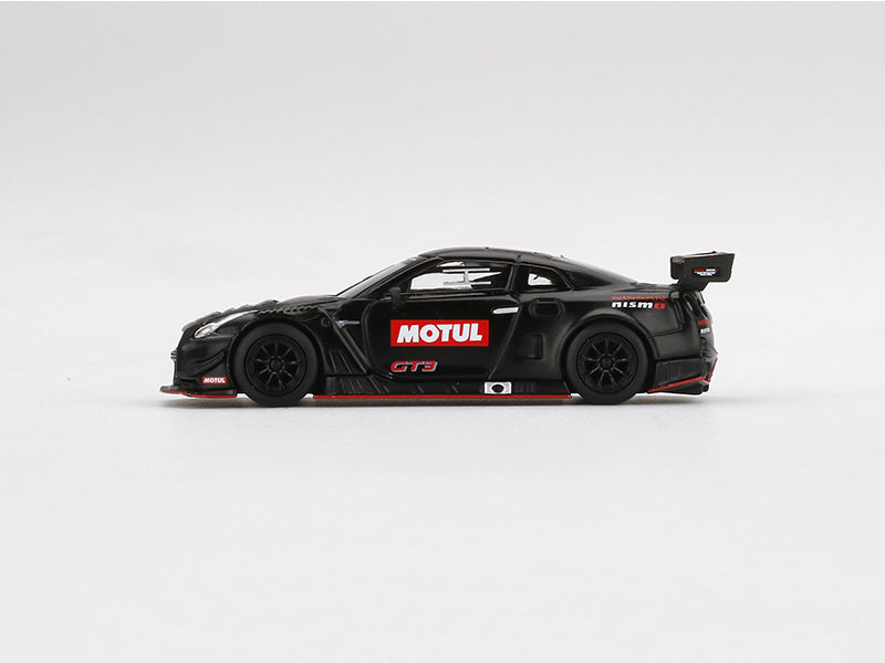 CHASE Nissan GT-R NISMO GT3 2018 Test Car Limited Edition (Mini GT) 1:64 Diecast Scale Model - True Scale Miniatures MGT00336