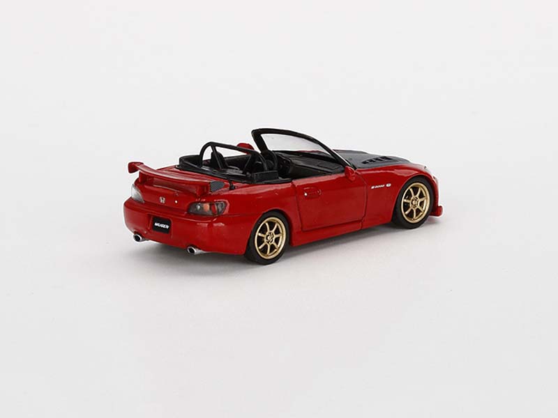CHASE Honda S2000 (AP2) MUGEN New Formula Red (Mini GT) Diecast 1:64 Scale Model - True Scale Miniatures MGT00367