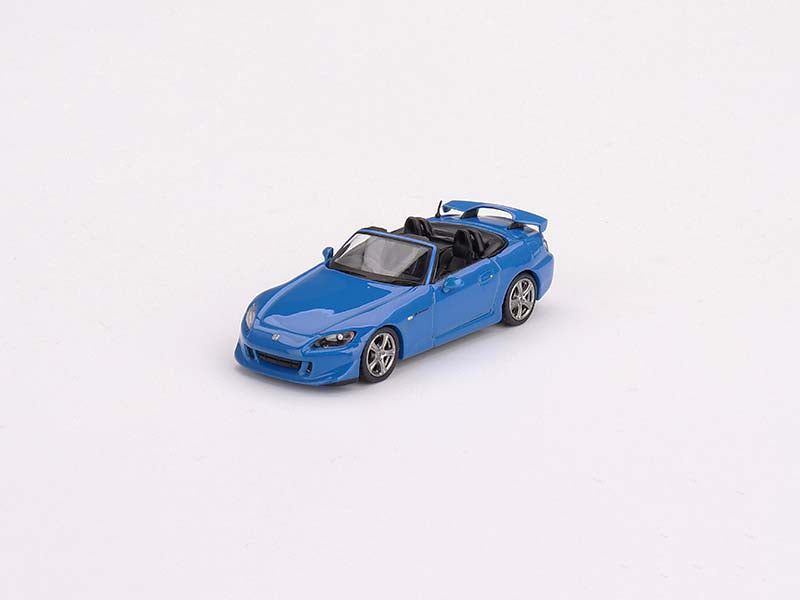 CHASE Honda S2000 (AP2) Type S Apex Blue (Mini GT) Diecast 1:64 Scale Model - True Scale Miniatures MGT00376