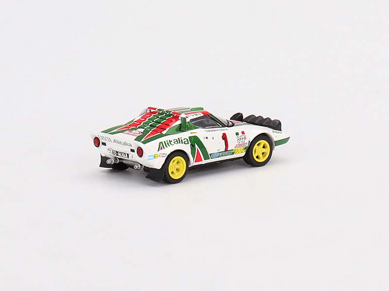 CHASE Lancia Stratos HF 1977 Rally MonteCarlo Winner #1 (Mini GT) Diecast 1:64 Scale Model - True Scale Miniatures MGT00422