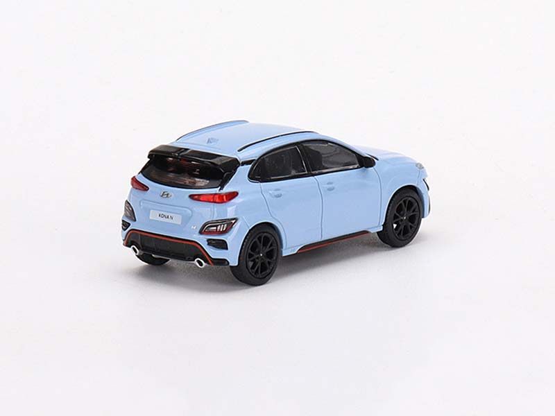 CHASE Hyundai KONA N Performance Blue - MJ Exclusive (Mini GT) Diecast 1:64 Scale Model - TSM MGT00450