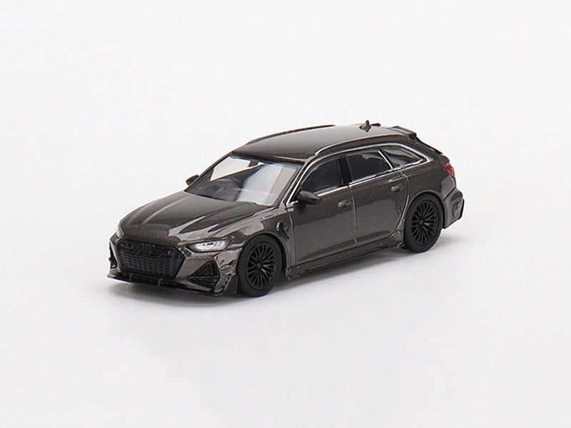 ABT Audi RS6-R Daytona Grey - MiJo Exclusive (Mini GT) Diecast 1:64 Scale Model - TSM MGT00479