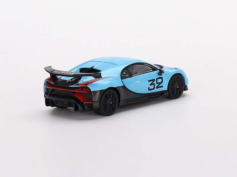 CHASE Bugatti Chiron Pur Sport Grand Prix - MiJo Exclusive (Mini GT) Diecast 1:64 Scale Model - TSM MGT00487