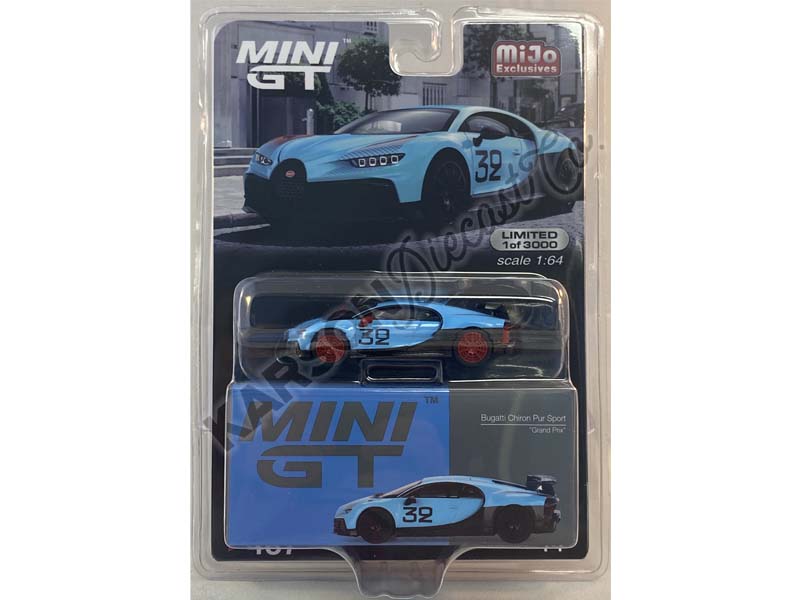 Mini GT Bugatti Chiron Pur Sport “Grand Prix” MGT00487 1/64