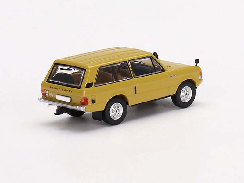 1971 Range Rover Bahama Gold - MiJo Exclusive (Mini GT) Diecast 1:64 Scale Model - TSM MGT00495