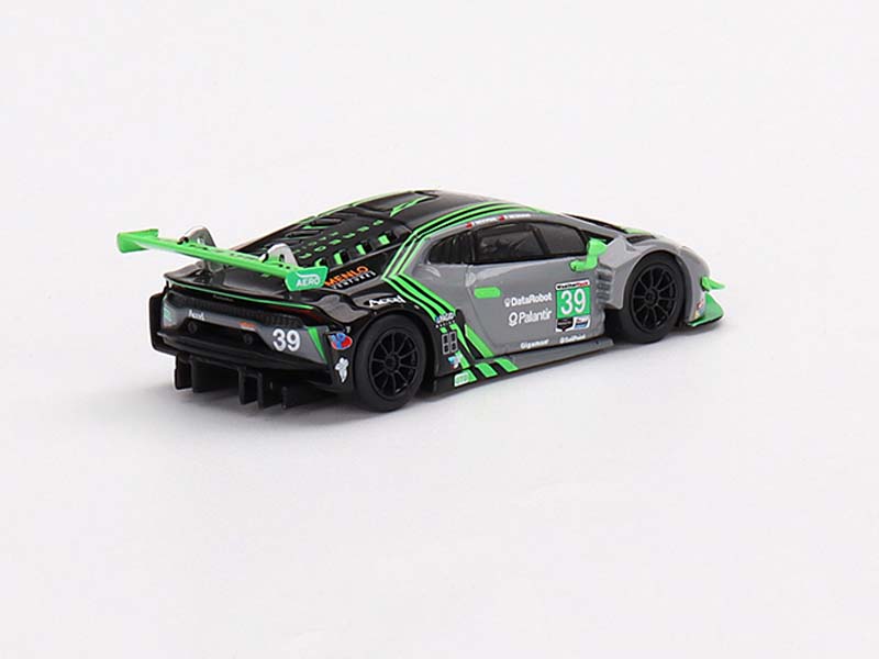 Lamborghini Huracán GT3 EVO #39 2022 IMSA Road America 2nd Place - MiJo Exclusive (Mini GT) Diecast 1:64 Scale Model - TSM MGT00499