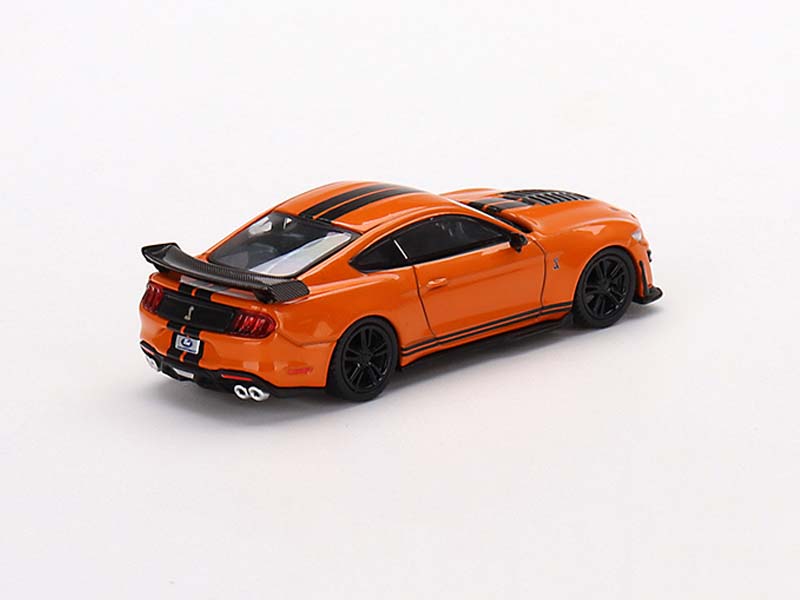 Ford Mustang Shelby GT500 Twister Orange - MiJo Exclusive (Mini GT) Diecast 1:64 Scale Model - TSM MGT00505
