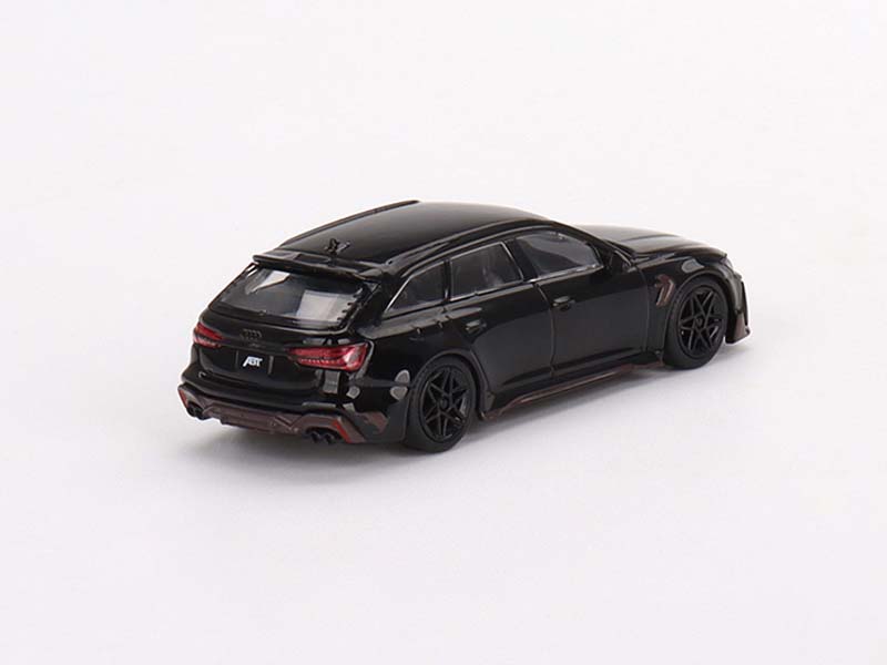 CHASE ABT Audi RS6 Johann Signature Edition Black (Mini GT) Diecast 1:64 Scale Model - TSM MGT00514