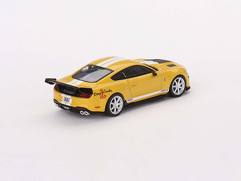 Ford Mustang Shelby GT500 Dragon Snake Concept Yellow (Mini GT) Diecast 1:64 Scale Model - TSM MGT00535
