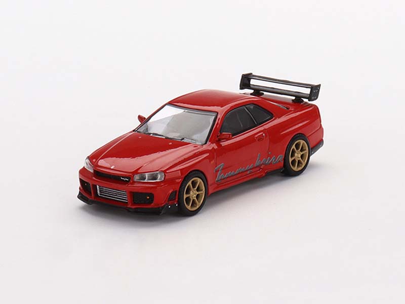 Nissan GT-R Tommykaira R RZ Edition Red (Mini GT) Diecast 1:64 Scale Model - TSM MGT00543