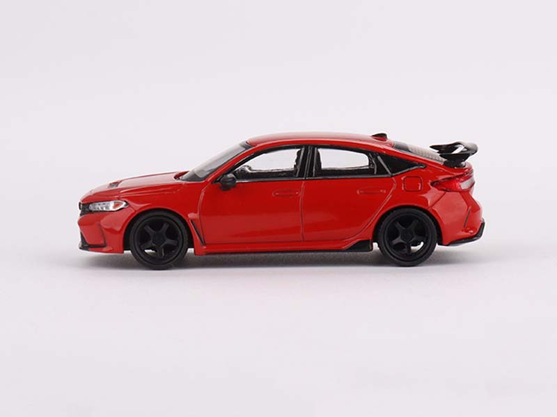 2023 Honda Civic Type R Rallye Red w/ Advan GT Wheel (Mini GT) Diecast 1:64 Scale Model - TSM MGT00546