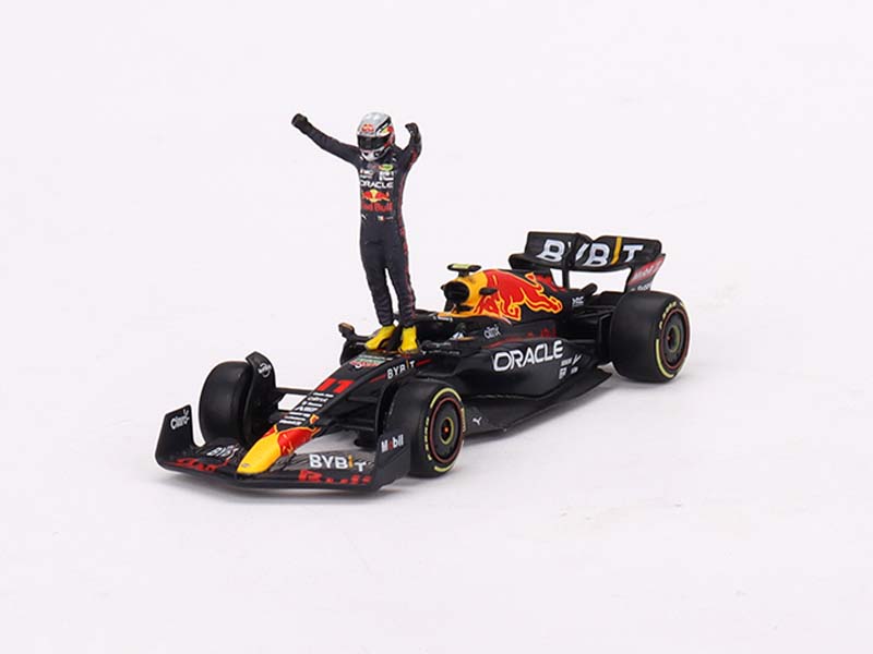 PRE-ORDER Oracle Red Bull Racing RB18 #11 Sergio Pérez 2022 Monaco Prix Winner (Mini GT) Diecast 1:64 Scale Model - TSM MGT00551