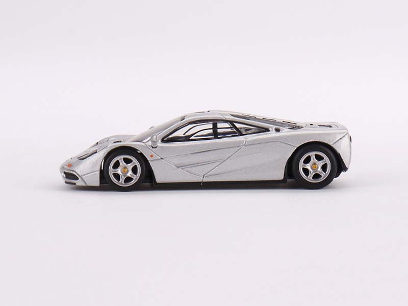 McLaren F1 Magnesium Silver (Mini GT) Diecast 1:64 Scale Model - TSM MGT00555