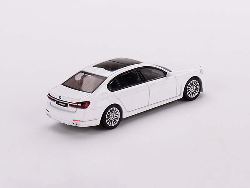 Alpina B7 xDrive Alpine White LHD (Mini GT) Diecast 1:64 Scale Model - TSM MGT00557