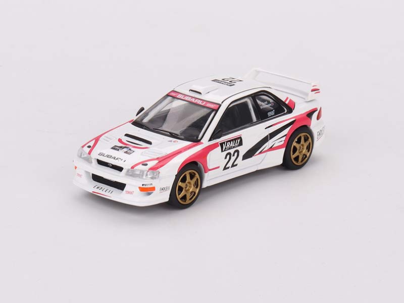 SUBARU Impreza WRC98 1999 Rally Tour de Corse #22 (Mini GT) Diecast 1:64 Scale Models - TSM MGT00564