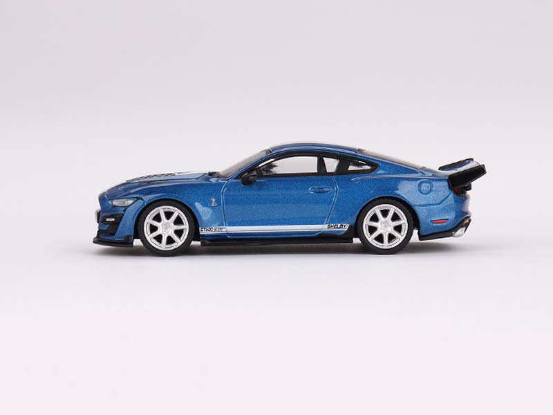 Ford Mustang Shelby GT500 Dragon Snake Concept - Ford Performance Blue (Mini GT) Diecast 1:64 Scale Models - TSM MGT00568