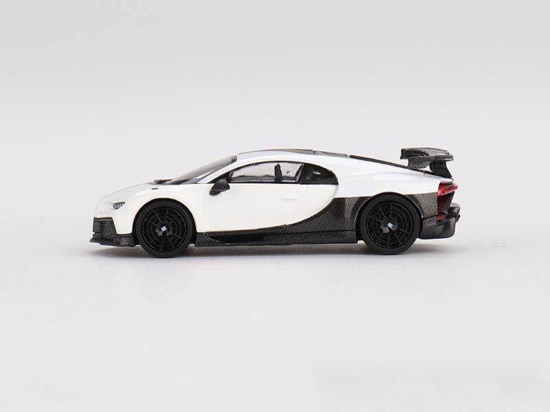 Bugatti Chiron Pur Sport White (Mini GT) Diecast 1:64 Scale Models - TSM MGT00569