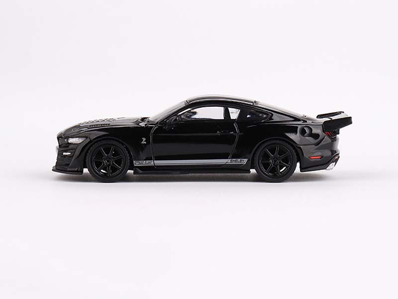 PRE-ORDER Ford Mustang Shelby GT500 Dragon Snake Concept Black - MiJo Exclusive (Mini GT) Diecast 1:64 Scale Model - TSM MGT00575