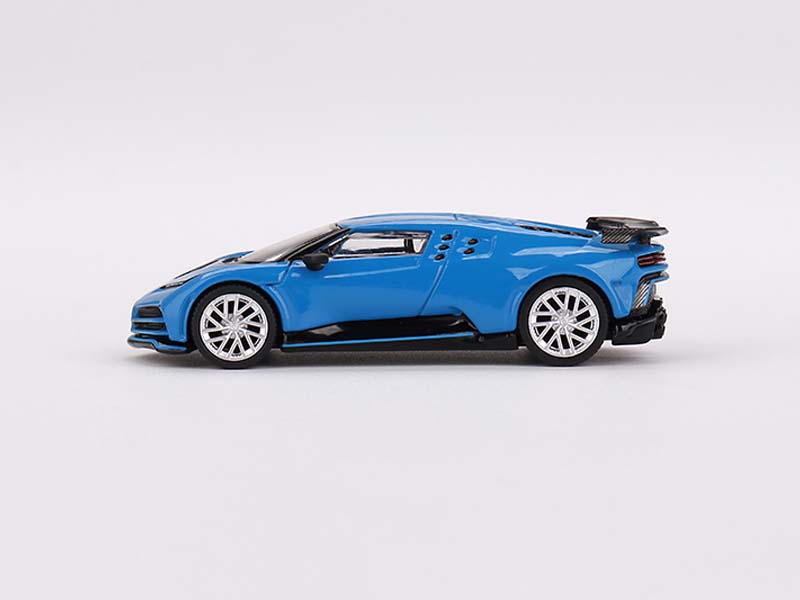 Bugatti Centodieci Blu Bugatti LHD - MiJo Exclusive (Mini GT) Diecast 1:64 Scale Model - TSM MGT00586