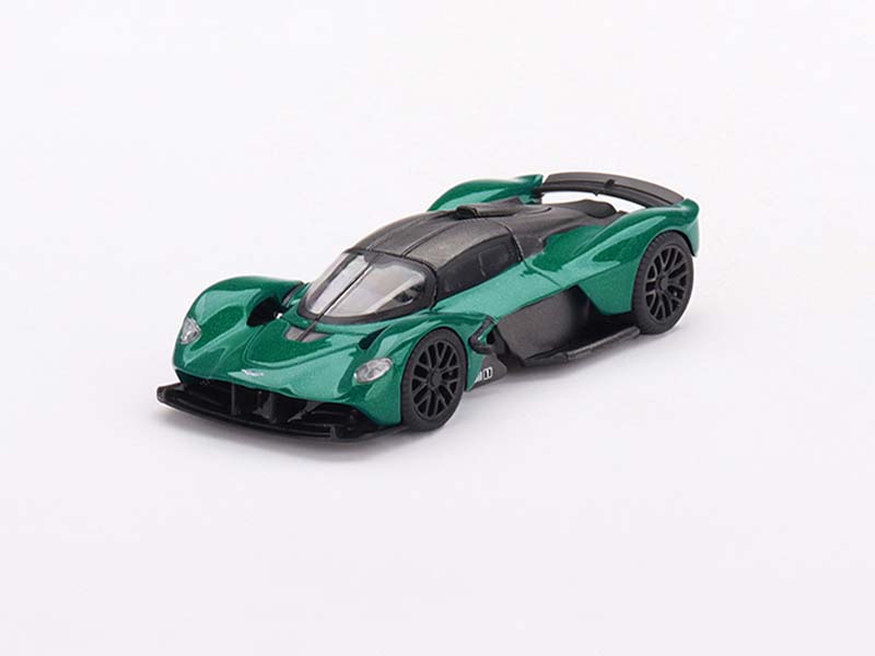 PRE-ORDER Aston Martin Valkyrie – Racing Green (Mini GT) Diecast 1:64 Scale Model - TSM MGT00600