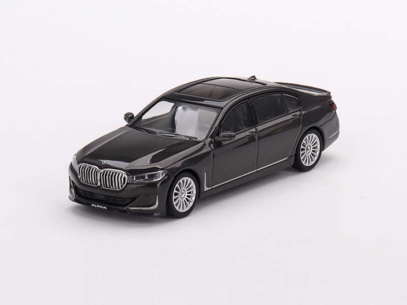 PRE-ORDER BMW Alpina B7 xDrive Dravit Grey Metallic (Mini GT) Diecast 1:64 Scale Model - TSM MGT00619