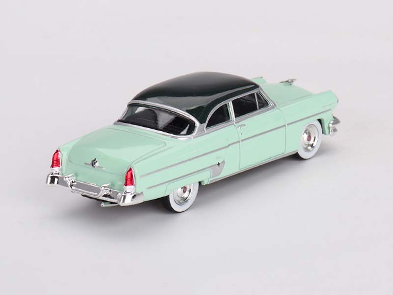 PRE-ORDER 1954 Lincoln Capri Parklane Green / Bloomfield Green (MINI GT) Diecast 1:64 Scale Model - TSM MGT00623