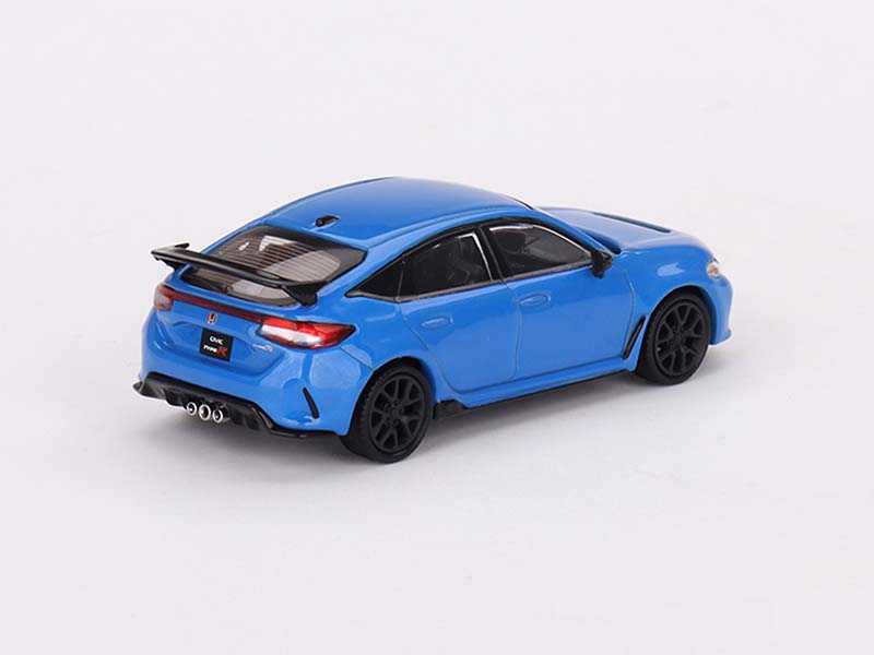 PRE-ORDER 2023 Honda Civic Type R Boost Blue Pearl (Mini GT) Diecast 1:64 Scale Model - TSM MGT00637