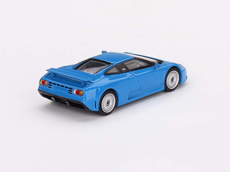PRE-ORDER Bugatti EB110 GT Blu Bugatti (Mini GT) Diecast 1:64 Scale Figures - TSM MGT00644