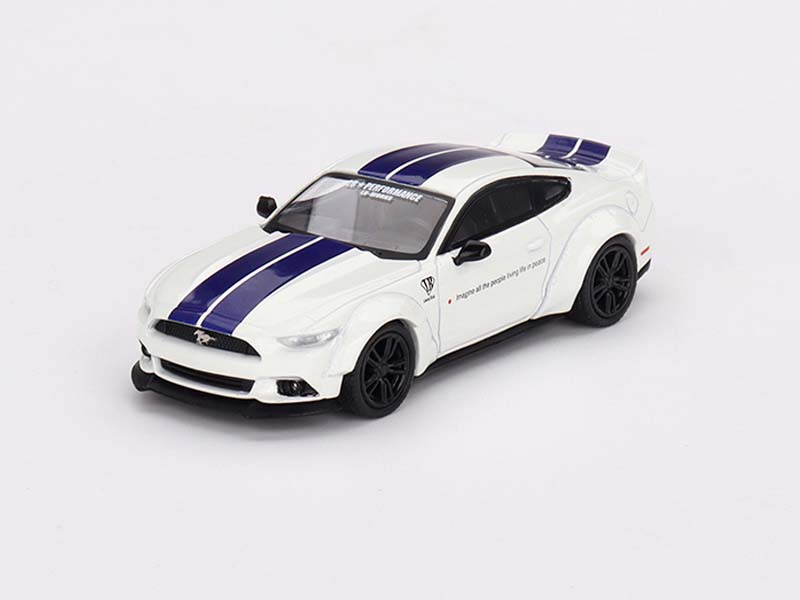 Ford Mustang GT LB-WORKS – White (Mini GT) Diecast 1:64 Scale Model - TSM MGT00646