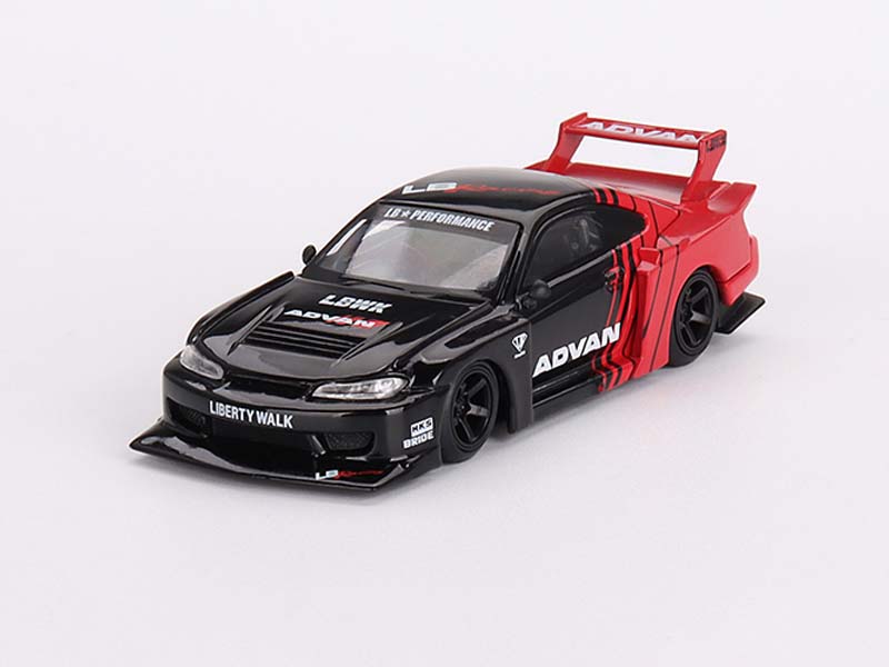 Nissan LB-Super Silhouette S15 SILVIA ADVAN – Mijo Exclusives (Mini GT) Diecast 1:64 Scale Model - TSM MGT00649