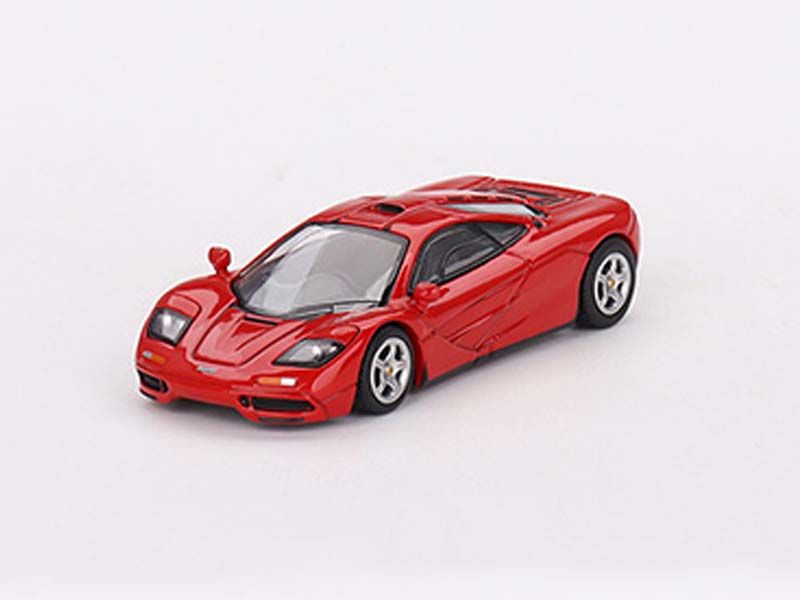 PRE-ORDER McLaren F1 – Red (Mini GT) Diecast 1:64 Scale Model - TSM MGT00654