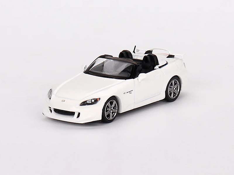 Honda S2000 (AP2) CR Grand Prix – White (Mini GT) Diecast 1:64 Scale Model - TSM MGT00656