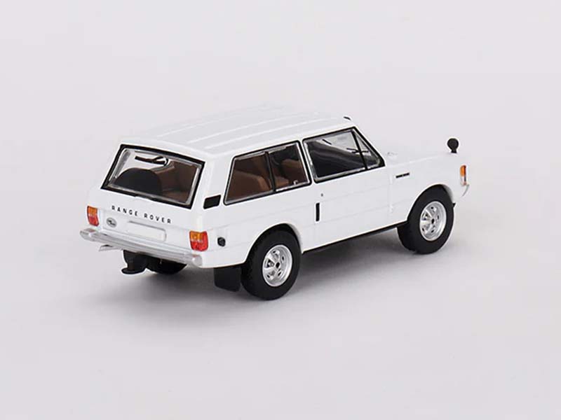 PRE-ORDER Range Rover Davos – White (Mini GT) Diecast 1:64 Scale Model - TSM MGT00658