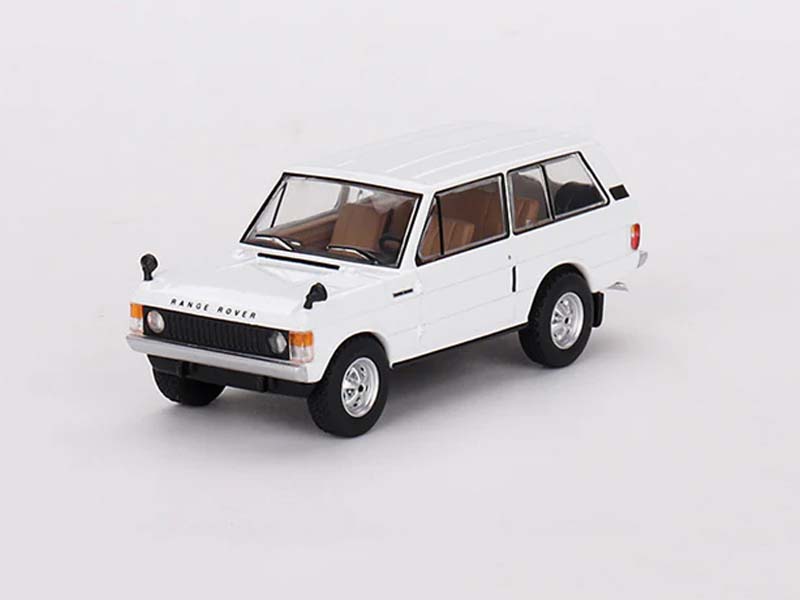 Range Rover Davos – White (Mini GT) Diecast 1:64 Scale Model - TSM MGT00658