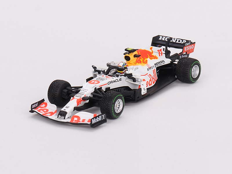 PRE-ORDER Red Bull RB16B #11 Sergio Pérez 2021 Turkish Grand Prix 3rd Place (Mini GT) Diecast 1:64 Scale Model - TSM MGT00679