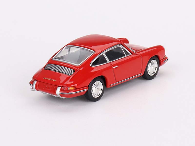 PRE-ORDER 1963 Porsche 901 Signal Red – Mijo Exclusives (Mini GT) Diecast 1:64 Scale Model - TSM MGT00695