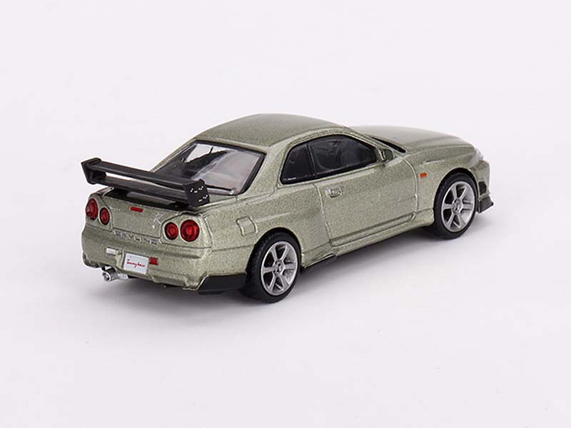 PRE-ORDER Nissan Skyline GT-R (R34)Tommykaira R-z Millenium – Jade (Mini GT) Diecast 1:64 Scale Model - TSM MGT00697