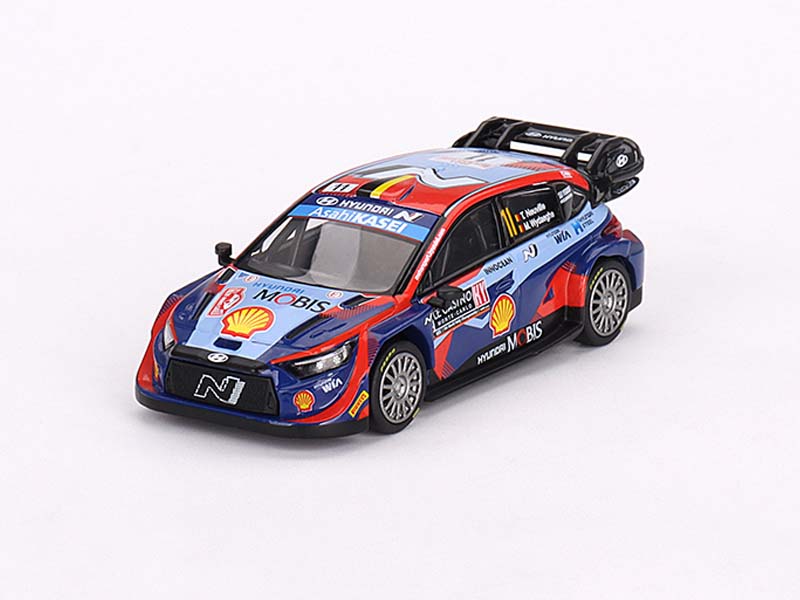 PRE-ORDER Hyundai i20 N Rally1 2023 Rally MonteCarlo 3rd Place #11 (Mini GT) Diecast 1:64 Scale Model - TSM MGT00710