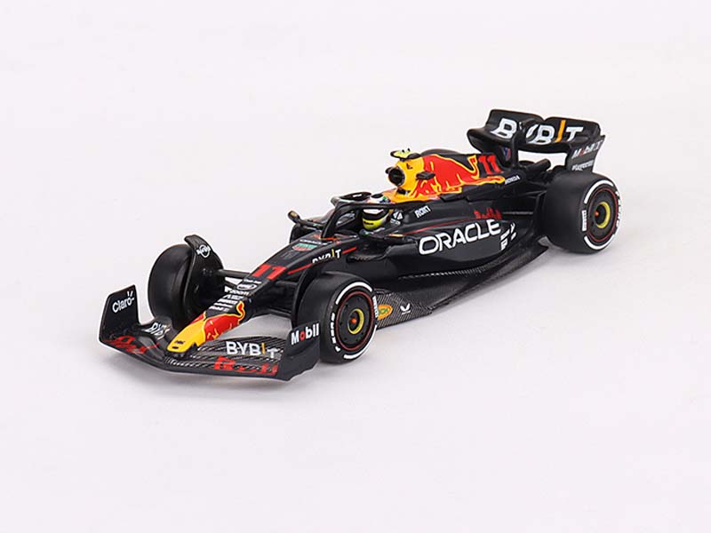 PRE-ORDER Oracle Red Bull Racing RB19 #11 Sergio Pérez 2023 F1 Saudi Arabian GP Winner (Mini GT) Diecast 1:64 Scale Model - TSM MGT00725