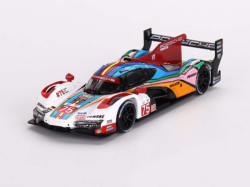 PRE-ORDER Porsche 963 #75 Porsche Penske Motorsport 2023 24 Hrs of Le Mans – Mijo Exclusives (Mini GT) Diecast 1:64 Scale Model - TSM MGT00740