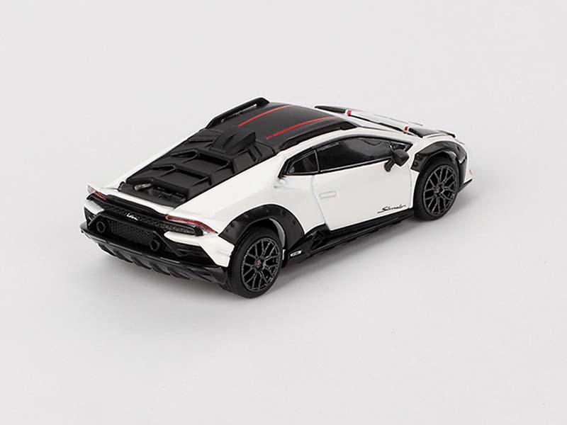 PRE-ORDER Lamborghini Huracán Sterrato – Bianco Asopo (Mini GT) Diecast 1:64 Scale Model - TSM MGT00763