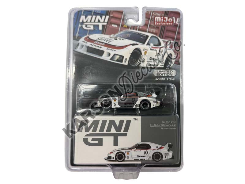 MINI GT MAZDA RX-7 LB Silhouette チェイス