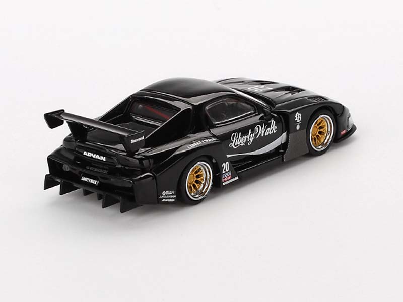 MAZDA RX-7 LB-Super Silhouette – Liberty Walk Black (Mini GT) Diecast 1:64 Scale Model - TSM MGT00785