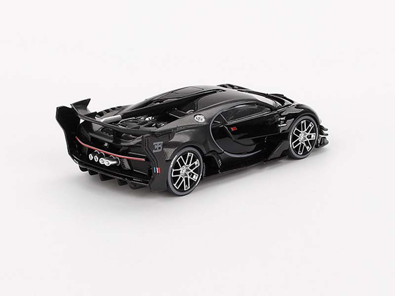 Bugatti Vision Gran Turismo – Black (Mini GT) Diecast 1:64 Scale Model - TSM MGT00795