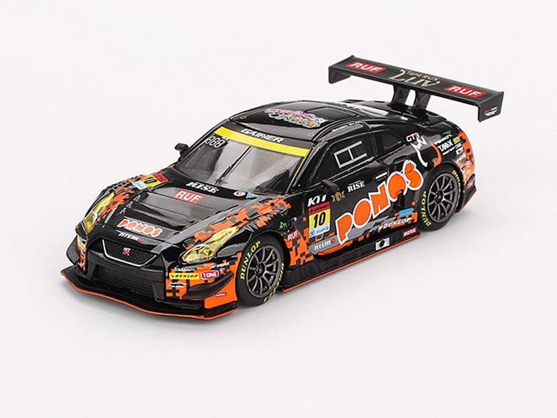 Nissan GT-R NISMO GT3 #10 PONOS GAINER GT-R GAINER 2023 SUPER GT SERIES (Mini GT-Japan Exclusive) Diecast 1:64 Scale Model - TSM MGT00860